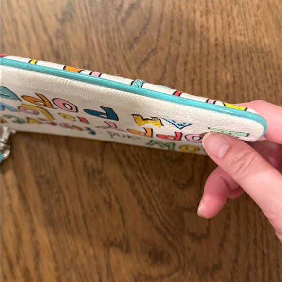 Coach Y2K Poppy Multicolor Wristlet Pouch - Picture 5 of 9